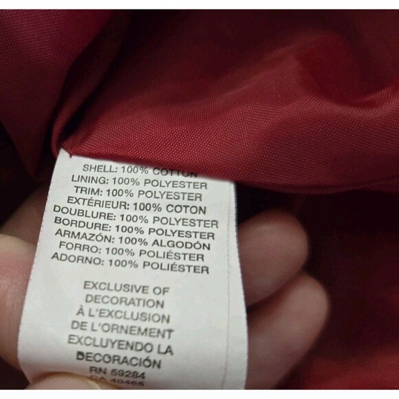 Childrens Place Red Black Velvet Skirt Girls Sz 5 Holiday Christmas Winter Warm - Picture 6 of 7